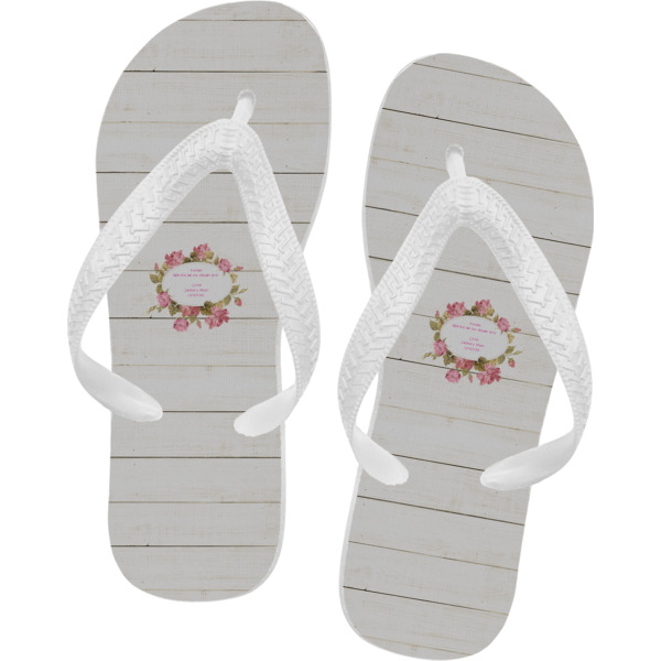 Custom Farm House Flip Flops (Personalized)