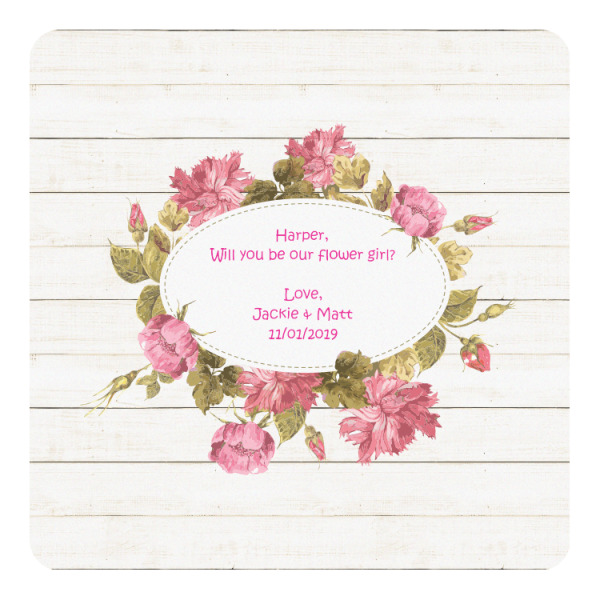 Custom Farm House Square Decal (Personalized)