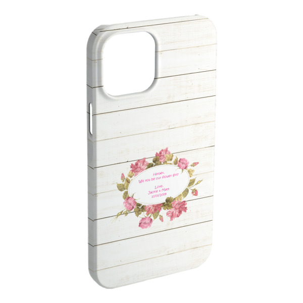 Custom Farm House iPhone Case - Plastic (Personalized)