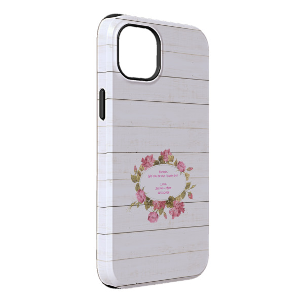 Custom Farm House iPhone Case - Rubber Lined - iPhone 14 Pro Max (Personalized)