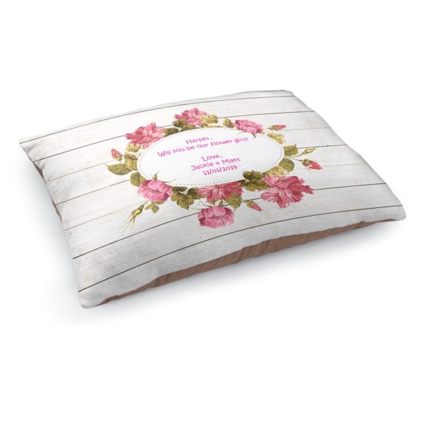 Custom Farm House Dog Bed - Medium w/ Name or Text