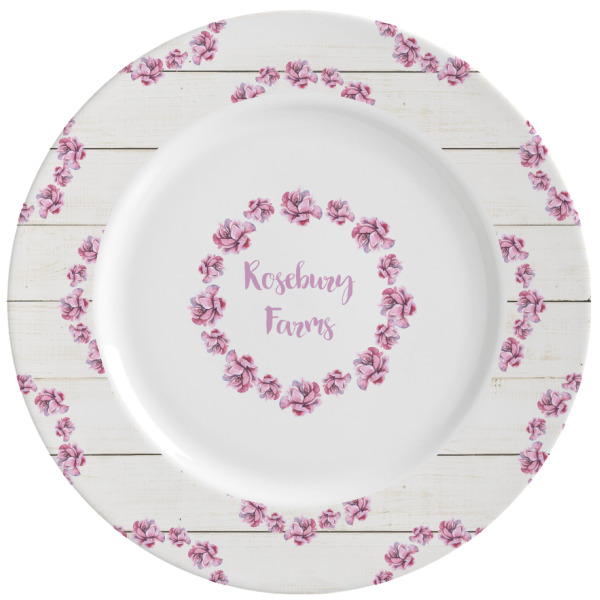 Custom Farm House Ceramic Dinner Plates (Set of 4) (Personalized)