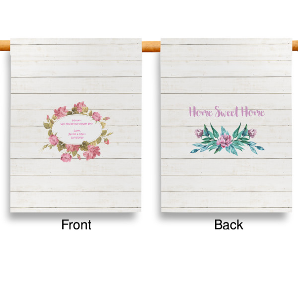 Custom Design - Garden Flags - Large - Double Sided - APPROVAL