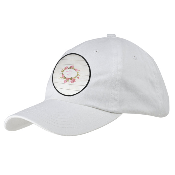Custom Farm House Baseball Cap - White (Personalized)