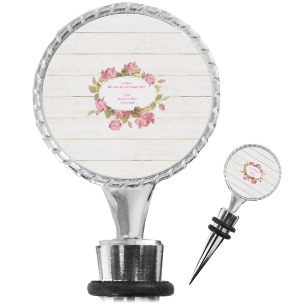 Custom Farm House Wine Bottle Stopper (Personalized)