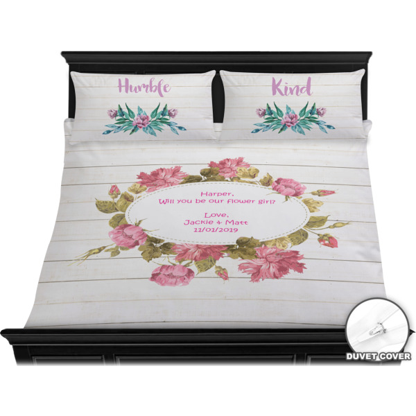 Custom Design - Bedding Set - King - Duvet - On Bed