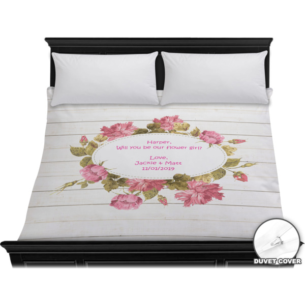Custom Design Your Own Duvet Cover - King