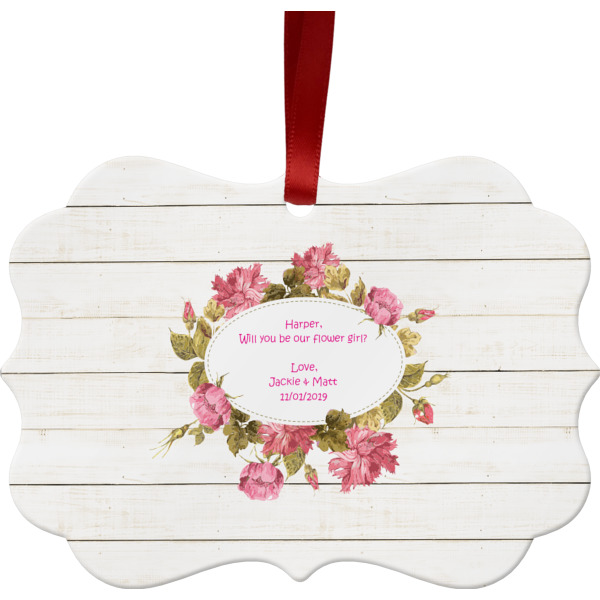 Custom Design - Christmas Ornament (Front View)