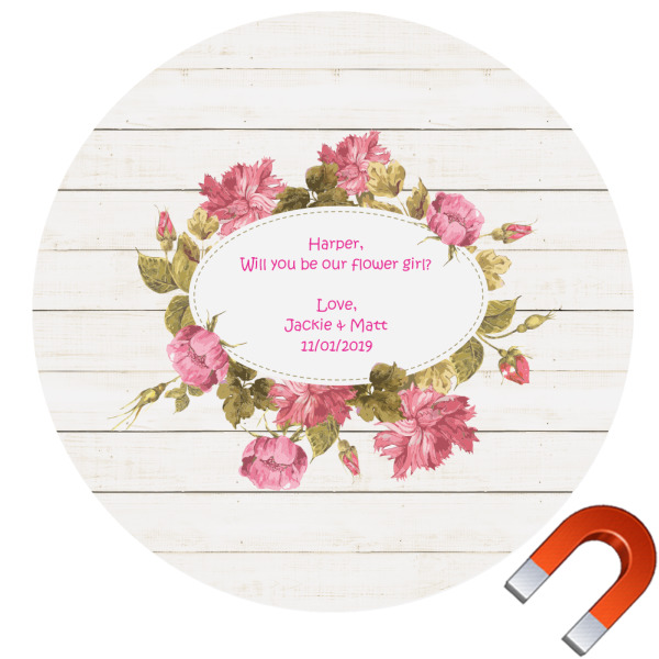 Custom Farm House Car Magnet (Personalized)