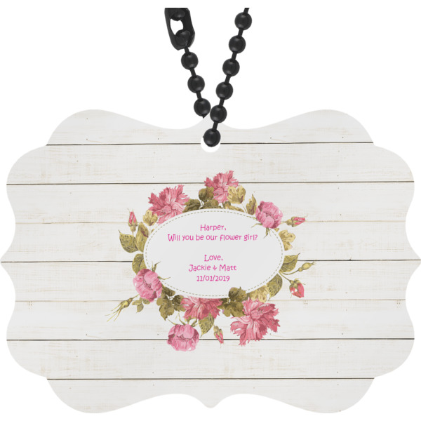 Custom Farm House Rear View Mirror Decor (Personalized)