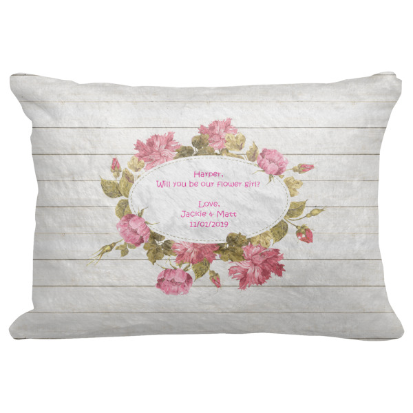 Custom Farm House Decorative Baby Pillowcase - 16"x12" (Personalized)