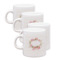 Farm House Single Shot Espresso Cups - Set of 4 (Personalized)