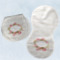 Farm House Burp Pads - Velour - Set of 2 w/ Name or Text