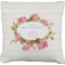 Farm House Faux-Linen Throw Pillow 18" (Personalized)