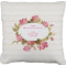 Farm House Faux-Linen Throw Pillow 26" (Personalized)