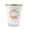 Farm House Glass Shot Glass - 1.5 oz - with Gold Rim - Single (Personalized)