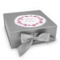 Farm House Gift Box with Magnetic Lid - Silver (Personalized)