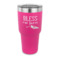 Farm House 30 oz Stainless Steel Tumbler - Pink - Single Sided