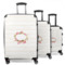 Farm House 3 Piece Luggage Set - 20" Carry On, 24" Medium Checked, 28" Large Checked (Personalized)