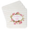 Farm House Paper Coasters w/ Name or Text