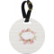 Farm House Plastic Luggage Tag - Round (Personalized)