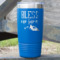 Farm House 20 oz Stainless Steel Tumbler - Royal Blue - Single Sided