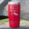 Farm House 20 oz Stainless Steel Tumbler - Red - Single Sided