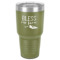 Farm House 30 oz Stainless Steel Tumbler - Olive - Single-Sided