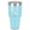 Farm House 30 oz Stainless Steel Tumbler - Teal - Single-Sided