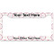 Farm House License Plate Frame - Style B (Personalized)