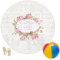 Farm House Round Beach Towel (Personalized)