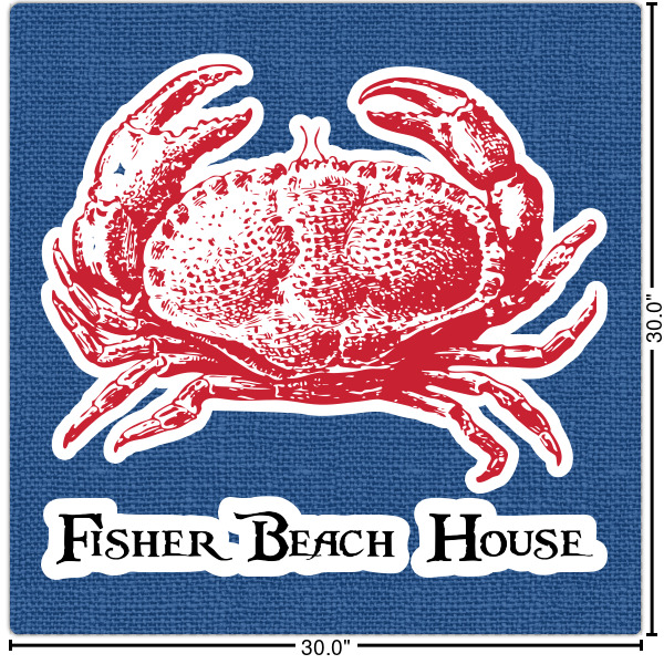 Custom Design Your Own Square Decal - XLarge