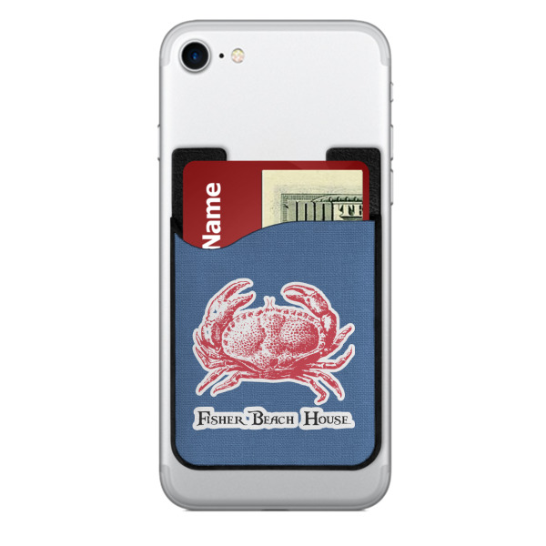 Custom Design Your Own 2-in-1 Cell Phone Credit Card Holder & Screen Cleaner