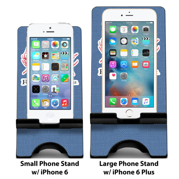 Custom Design - Compare Phone Stand Sizes - with iPhones