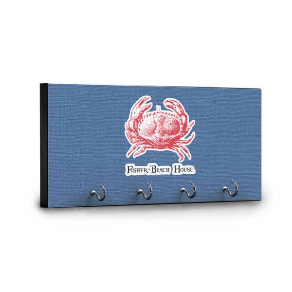 Custom Design - Key Hanger - Front View with Hooks