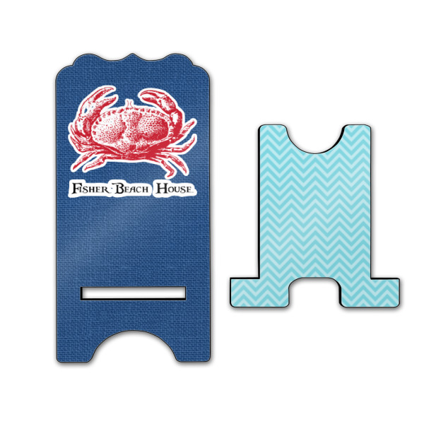 Custom Design - Stylized Phone Stand - Front & Back - Large