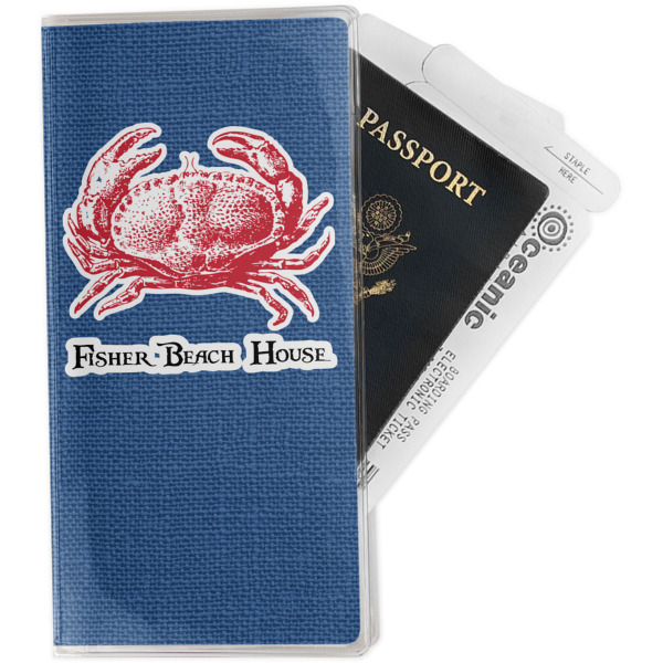 Custom Design Your Own Travel Document Holder