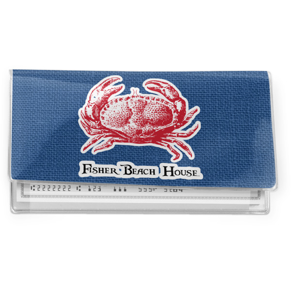 Custom Design Your Own Vinyl Checkbook Cover