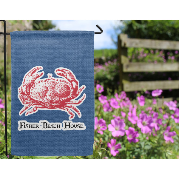 Custom Design - Garden Flag - Outside In Flowers