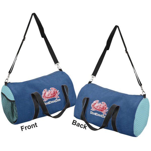 Custom Design - Duffle bag small front and back sides