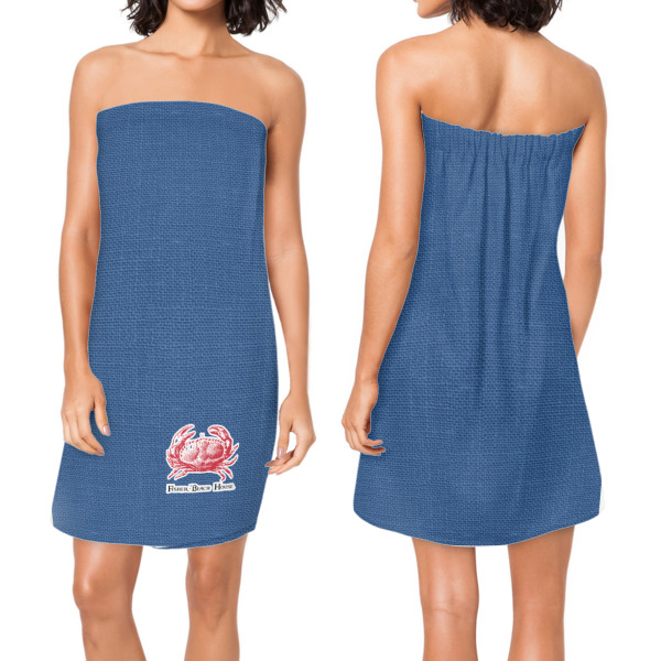 Custom Design - Custom Bath Wrap - Front & Back View