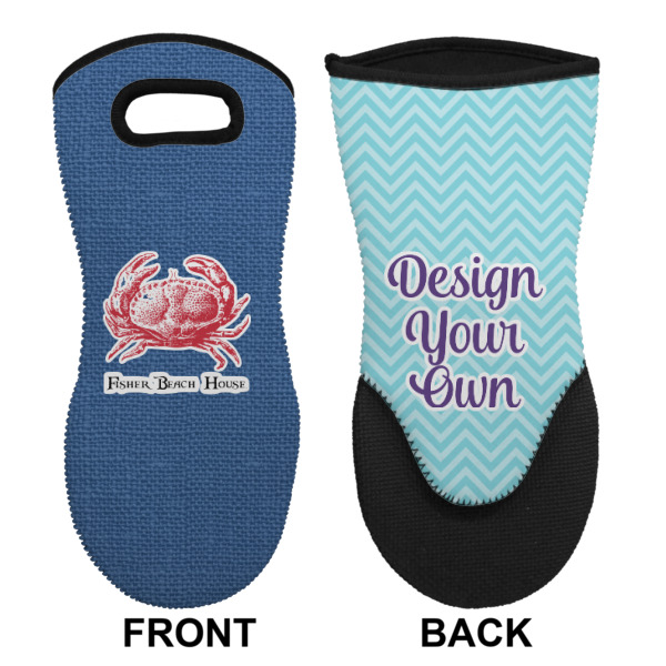 Custom Design - Neoprene Oven Mitt (Front & Back)