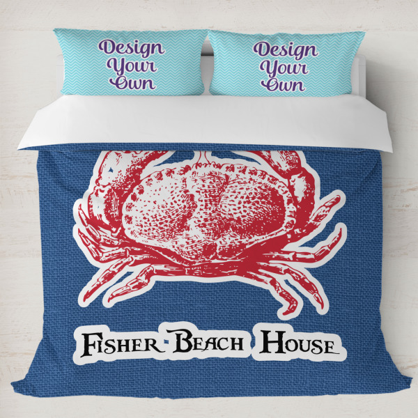 Custom Design Your Own Duvet Cover Set - King