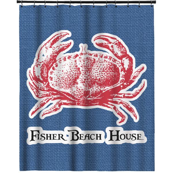 Custom Design Your Own Extra Long Shower Curtain - 70" x 83"