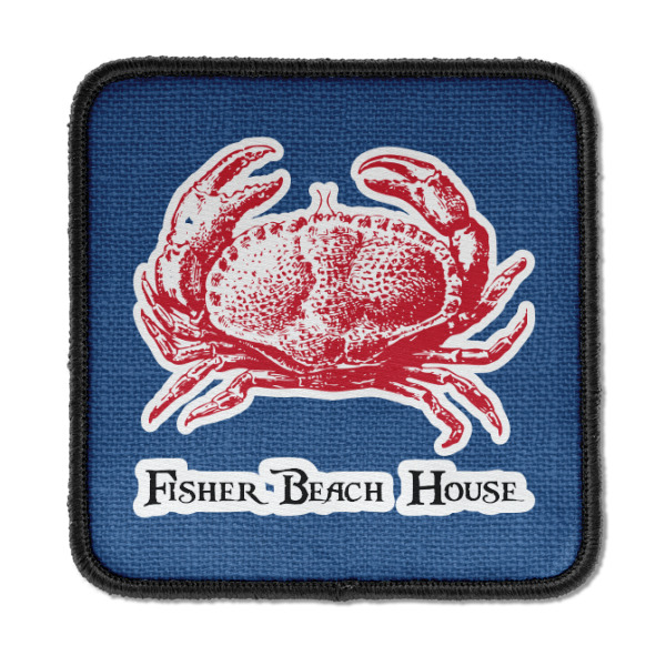 Custom Design - Iron On Patch -  Square - Front