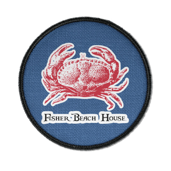 Custom Design - Iron On Patch - Round - Front