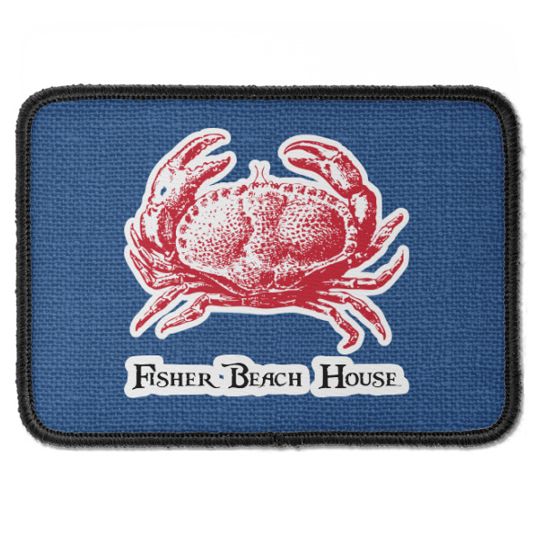 Custom Design - Iron On Patch - Rectangle - Front