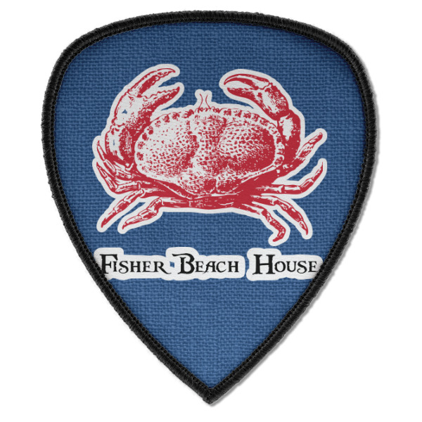Custom Design - Iron On Patch - Shield - Style A - Front