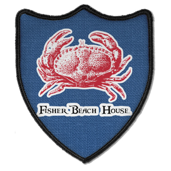 Custom Design - Iron On Patch - Shield - Style B - Front