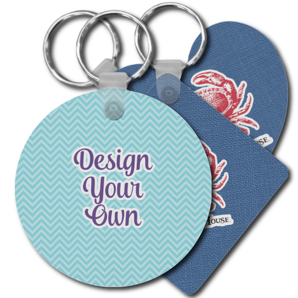 Custom Design Your Own Plastic Keychain